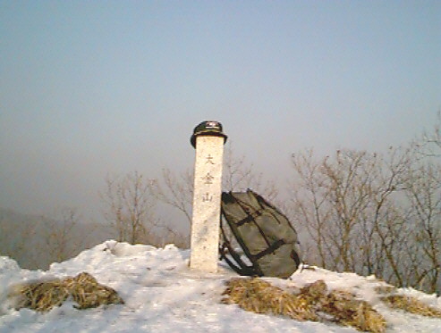 대금산 정상
